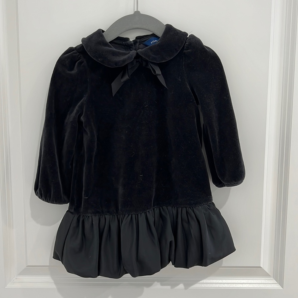 Ralph Lauren 12 month old velour dress